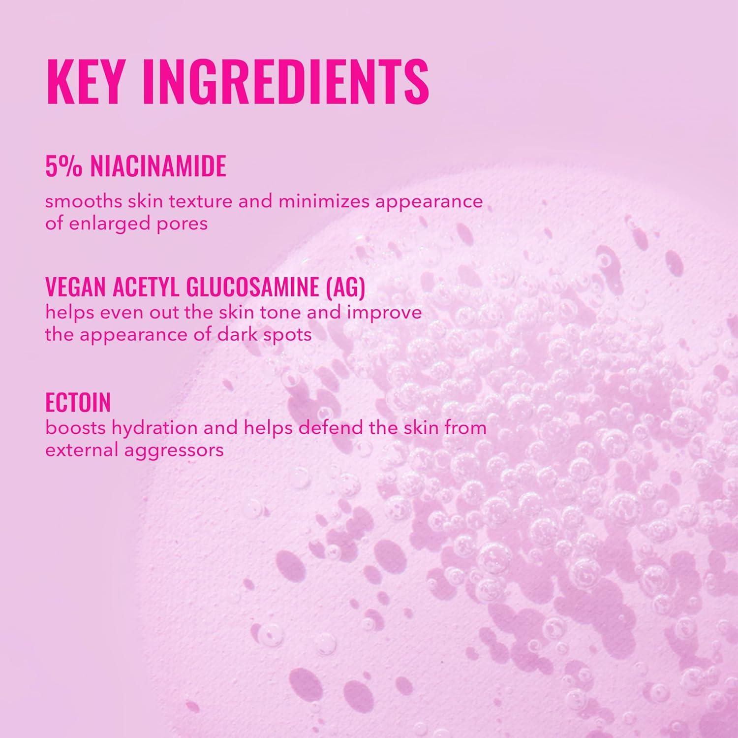 imageGood Molecules 5 Niacinamide Serum With Ectoin Ultra Hydrating Serum to Target Enlarged Pores and Acne Moisturizing Pore Minimizer for Face Skin Care