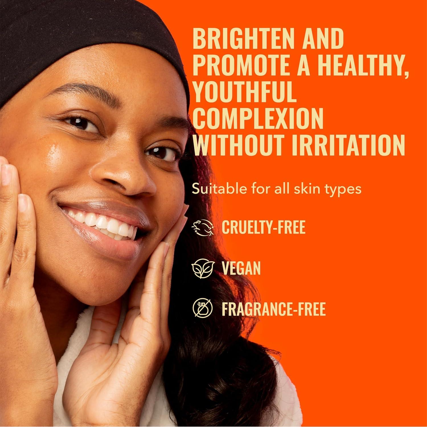 imageGood Molecules Daily Brightening Serum with Beta Arbutin 3 ampamp Hyaluronic Acid Brightening Serum for Dark Spots ampamp Uneven Tone Face Skincare 1 fl oz 30 ml1 Fl Oz Pack of 1