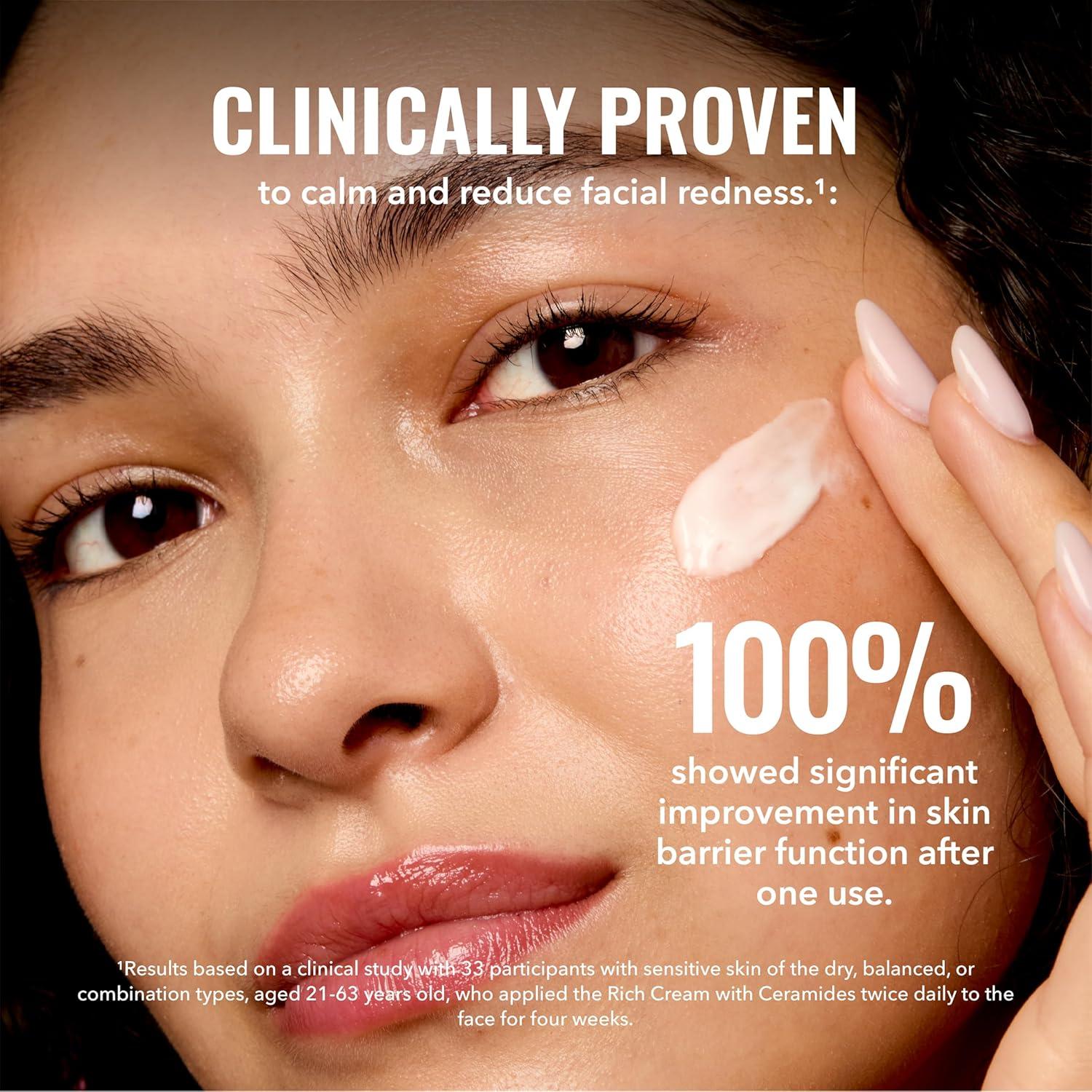 imageGood Molecules Rich Cream with Ceramides 50 ml 16 oz Daily Facial Moisturizer for Dry Skin Redness Face Lotion with Betulin Soothe Plump Hydrate Moisturize Antiaging Skin Care