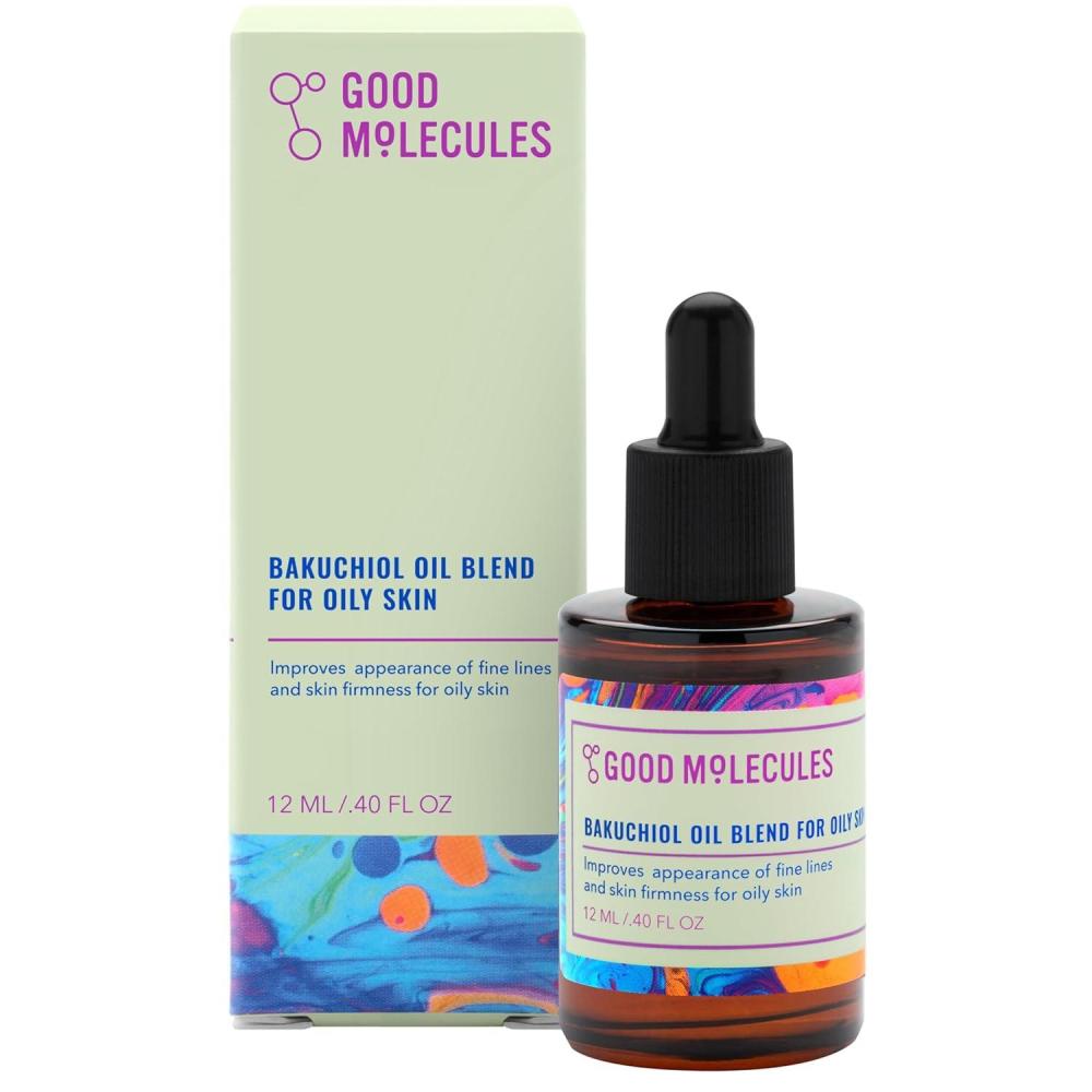 imageGood Molecules Bakuchiol Oil For Dry Skin  Ultra Hydrating Natural Blend with Bakuchiol and Rosehip Oil Promotes Collagen Production Moisturizing Face OilFor Oily Skin