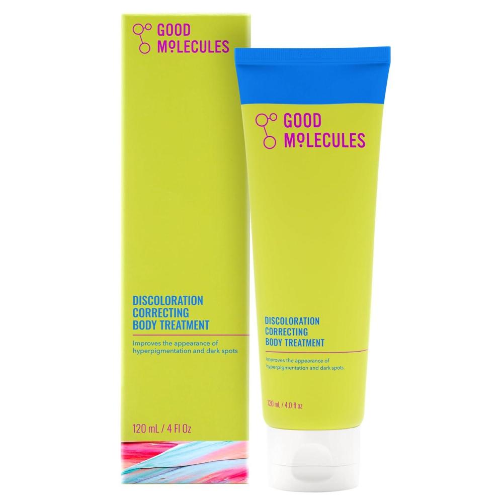 imageGood Molecules Discoloration Correcting Body Treatment AntiPigment Cream with Niacinamide Tranexamic Acid Target Dark Spots and Moisturize Skincare for Body