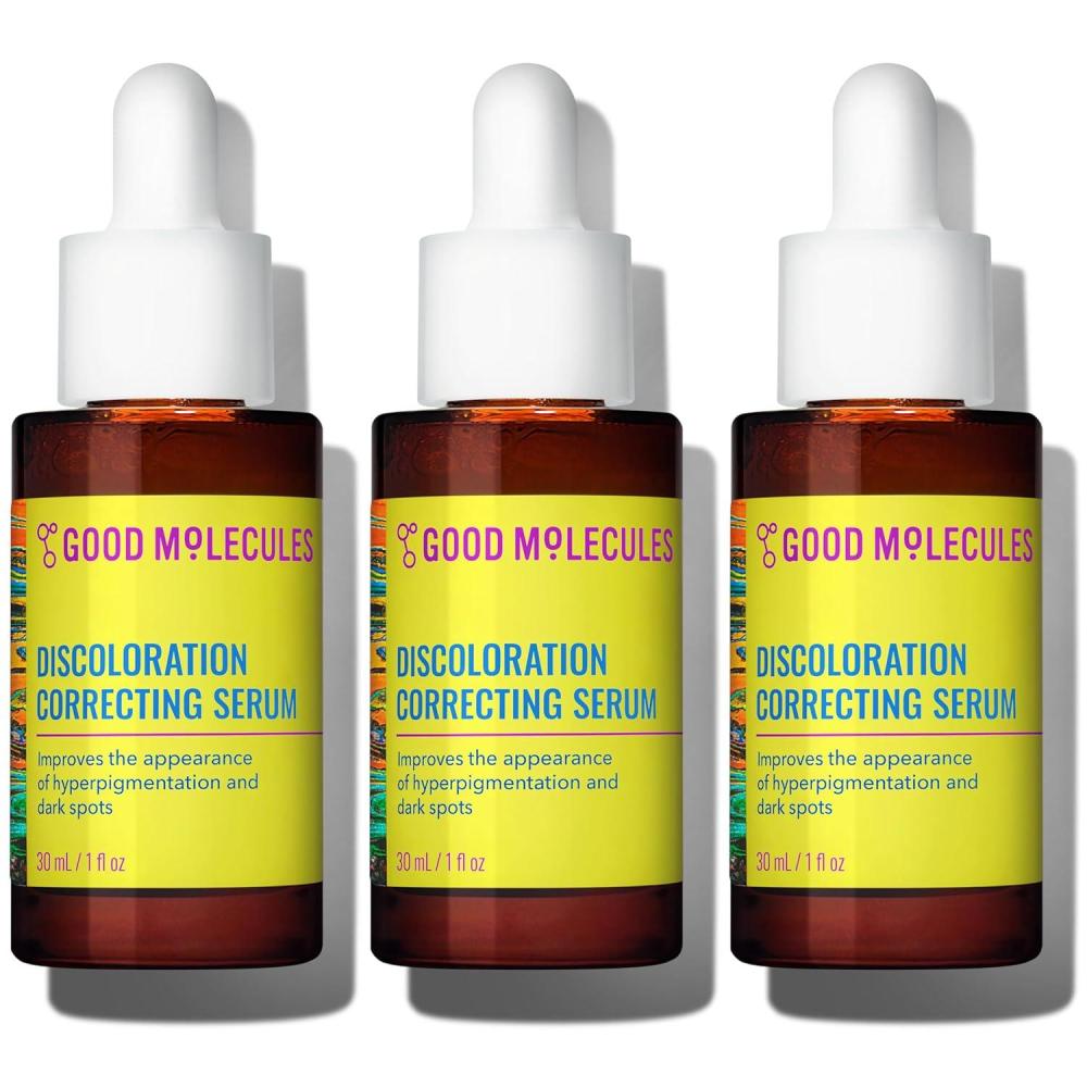imageGood Molecules Discoloration Correcting Serum Tranexamic Acid and Niacinamide Serum to Target Dark Spots and Hyperpigmentation Skin Care for Face1 Fl Oz Pack of 3