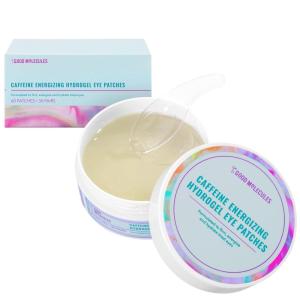 Good Molecules Caffeine Energizing Hydrogel Eye Patches – Eye Mask with Hyaluronic Acid Hydrate and Reduce Puffiness – Pack of 30, Skincare for Face