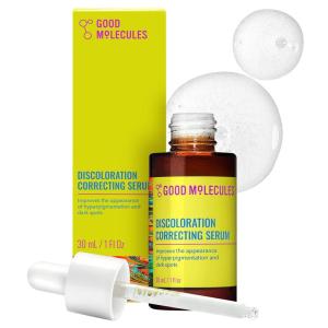Good Molecules Discoloration Correcting Serum – Tranexamic Acid and Niacinamide Serum to Target Dark Spots and Hyperpigmentation – Skin Care for Face(1 Fl Oz (Pack of 1))