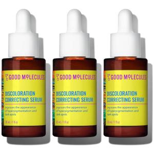 Good Molecules Discoloration Correcting Serum – Tranexamic Acid and Niacinamide Serum to Target Dark Spots and Hyperpigmentation – Skin Care for Face(1 Fl Oz (Pack of 3))