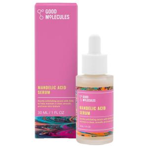 Good Molecules Mandelic Acid Serum – Gentle Face Exfoliator Serum with Ultra Hydrating Hyaluronic Acid – Exfoliating PHAs to Brighten Skin – Skin Care For Face