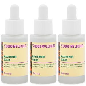 Good Molecules Niacinamide Serum – 10% Niacinamide to Target Acne, Nourishment, and Skin Tone – Ultra Hydrating Serum and Brightening Skin Care for Face(1 Fl Oz (Pack of 3))