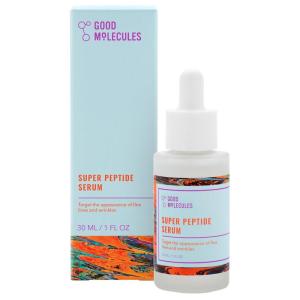 Good Molecules Super Peptide Serum – Anti-aging Facial Serum with Peptides and Copper Tripeptides to Plump and Firm – Water-Based Skincare for Face(1 Fl Oz (Pack of 1))